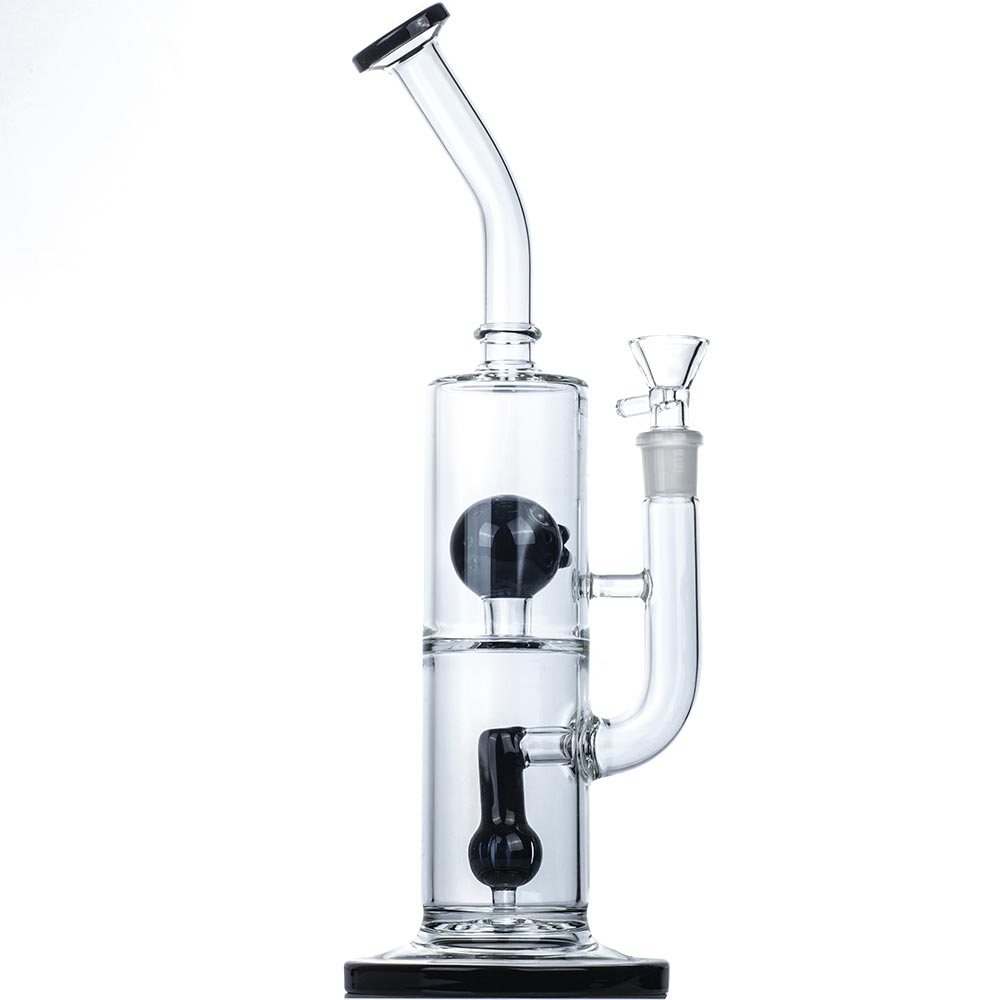 12_Inch_8_Ball_Perc_Glass_Bong_-_Glass_Bongs_For_Sale_-_Puffing_Bird_1_756dbfab-7254-40bd-9e21-72d7482b7e47 12" 8-Ball Perc Glass Bong | Best Heady Bongs For Sale | Free NZ Shipping