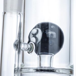 12" 8-Ball Perc Glass Bong | Best Heady Bongs For Sale | Free NZ Shipping