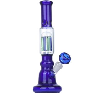 12" Tree Perc Glass Bong | Ice Catcher Bongs For Sale | Free NZ Shipping