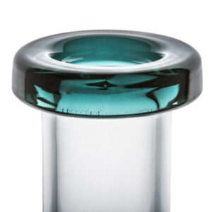 13.8" Double Showerhead Perc Glass Bong | For Sale | Free NZ Shipping