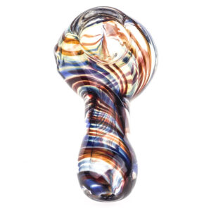 Handmade Swirl Fumed Glass Spoon Pipe | Best Smoke Shop |Free NZ Shipping