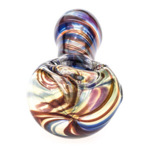 Handmade Swirl Fumed Glass Spoon Pipe | Best Smoke Shop |Free NZ Shipping