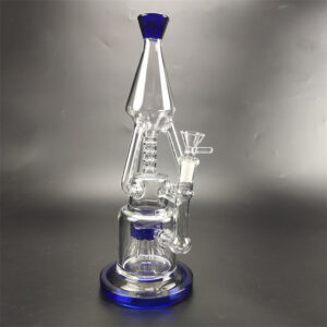13" Multiple Perc Recycler Water Glass Bong For Sale | Free NZ Shipping