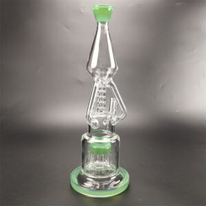 13" Multiple Perc Recycler Water Glass Bong For Sale | Free NZ Shipping