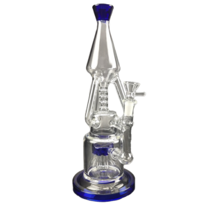 13" Multiple Perc Recycler Water Glass Bong For Sale | Free NZ Shipping