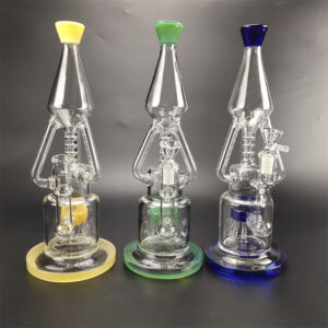 13" Multiple Perc Recycler Water Glass Bong For Sale | Free NZ Shipping