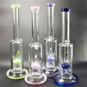 13" Straight Sprinkler Perc Glass Bong/Bongs For Sale | Free NZ Shipping