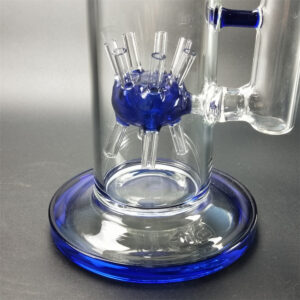 13" Straight Sprinkler Perc Glass Bong/Bongs For Sale | Free NZ Shipping