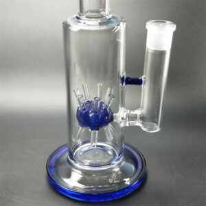 13" Straight Sprinkler Perc Glass Bong/Bongs For Sale | Free NZ Shipping