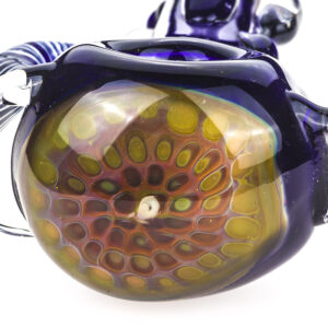Fumed Honeycomb Glass Pipe Horns | Weed Bowls For Sale | Free NZ Shipping
