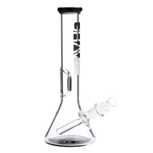 Grav Labs 8″ Beaker Water Pipe – Black
