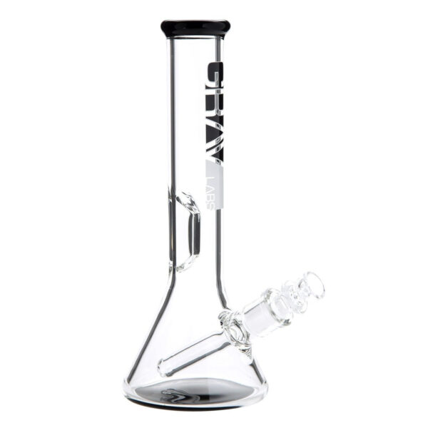 Grav Labs 8″ Beaker Water Pipe – Black