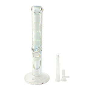 14" Colored Straight Tube Glass Bong/Bongs For Sale | Free NZ Shipping