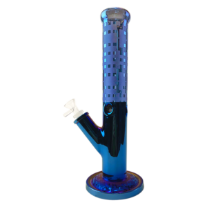 14" Colored Straight Tube Glass Bong/Bongs For Sale | Free NZ Shipping