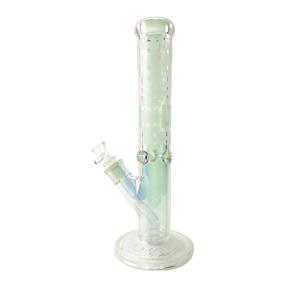 14" Colored Straight Tube Glass Bong/Bongs For Sale | Free NZ Shipping