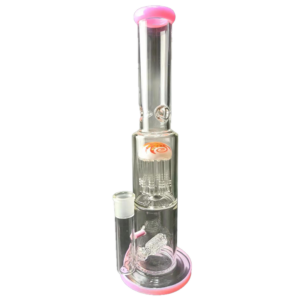 14 Double Percolator Glass BongWater Pipes For Sale  Free NZ Shipping