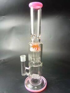 14 Double Percolator Glass BongWater Pipes For Sale  Free NZ Shipping