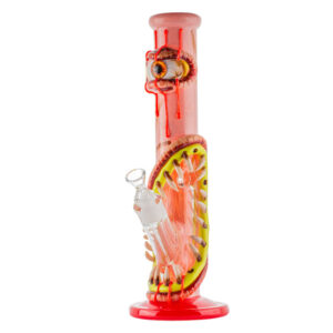 14" Glow-In-The-Dark Horror Glass Bong/Bongs For Sale | Free NZ Shipping