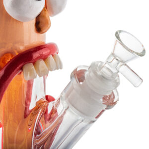 14" Glow-In-the-Dark Rick&Morty Glass Bong For Sale | Free NZ Shipping