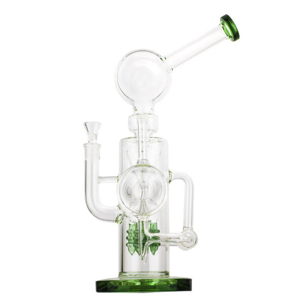 14" Gourd Perc w/ Multi Chamber Glass Bong For Sale | Free NZ Shipping