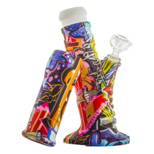 14 Graffiti Detachable Silicone Bong For Sale  Free NZ Shipping  PB