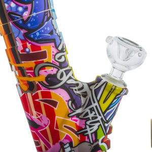 14 Graffiti Detachable Silicone Bong For Sale  Free NZ Shipping  PB