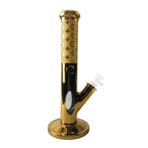14" Straight Neck Painting Glass Bong/Bongs For Sale | Free NZ Shipping