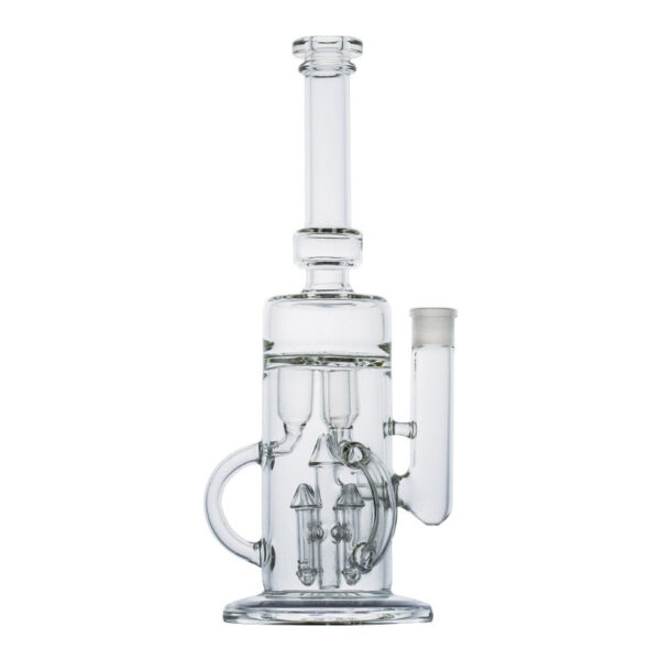 14 Straight Tube Inline Perc Glass Bong For Sale  Free NZ Shipping  PB
