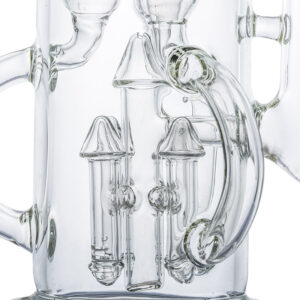 14 Straight Tube Inline Perc Glass Bong For Sale  Free NZ Shipping  PB