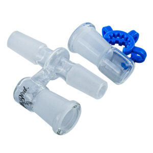 14mm Female To Male Dab Rig Reclaim Catcher 90 Degree | Free NZ Shipping