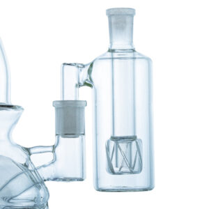 14mm Glass Percolator Ash Catcher | Bong Accessories | Free NZ Shipping