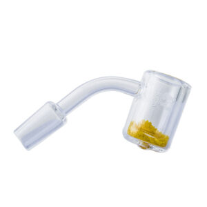 14mm Male 45 Degree Thermochromic Banger (Yellow)  Free NZ Shipping