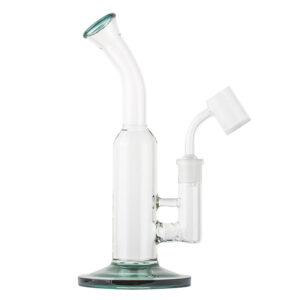 14mm Male 45Degree White Bottom Quartz Banger For Sale  Free NZ Shipping