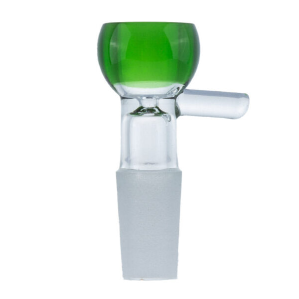 14mm Male Green Glass Bong Bowl For Dry Herbs/Bongs | Free NZ Shipping