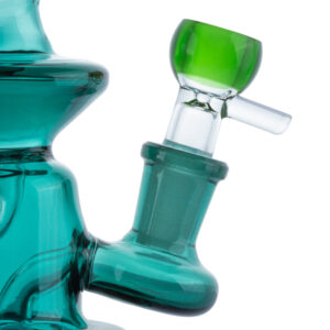 14mm Male Green Glass Bong Bowl For Dry Herbs/Bongs | Free NZ Shipping