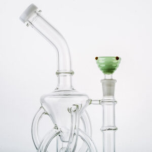 14mm Male Green Thick Glass Bong Bowl | For Sale | Free NZ Shipping