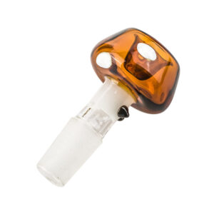 14mm Male Brown Mushroom Bong Bowl | For Sale | Free NZ Shipping
