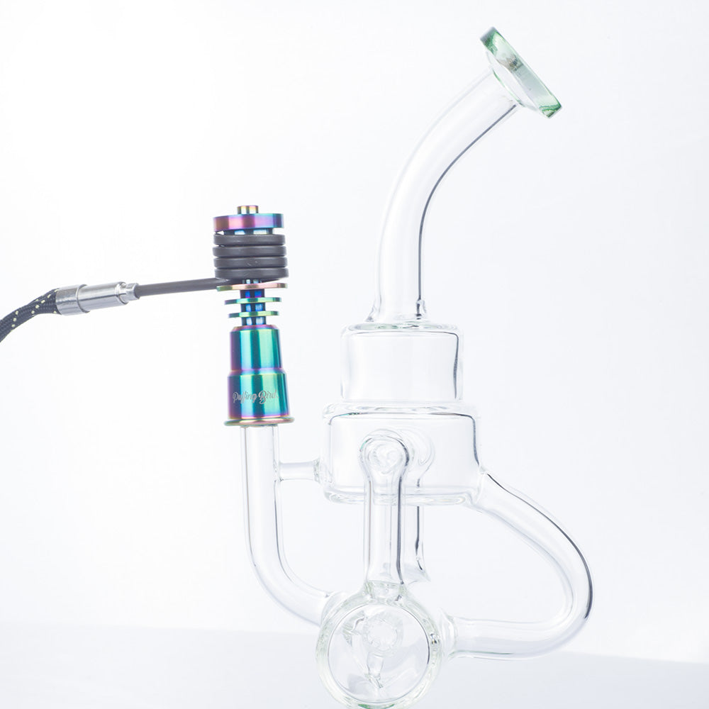 14mm 18mm Female Titanium Nail For 16mm Enail Heating Coil - Enail Dab Kit Accessories For Sale - Puffing Bird - Online Headshop