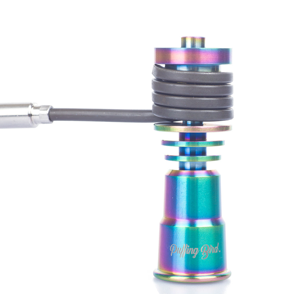 14mm 18mm Female Titanium Nail For 16mm Enail Heating Coil - Enail Dab Kit Accessories For Sale - Puffing Bird - Online Headshop