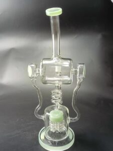15" Spiral Coil Recycler Bong/Water Pipes For Sale | Free NZ Shipping