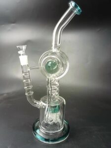 15" Spiral Coil Recycler Bong/Water Pipes For Sale | Free NZ Shipping