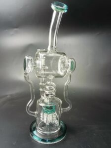 15" Spiral Coil Recycler Bong/Water Pipes For Sale | Free NZ Shipping