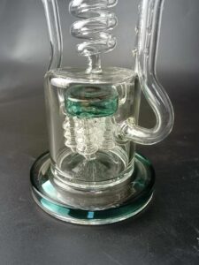 15" Spiral Coil Recycler Bong/Water Pipes For Sale | Free NZ Shipping