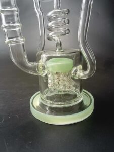 15" Spiral Coil Recycler Bong/Water Pipes For Sale | Free NZ Shipping