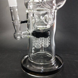 15" Triangle Recycler Glass Bong/Water Pipes For Sale | Free NZ Shipping