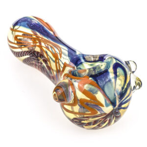 Fumed Glass Spoon Pipe w/ Marbles | Weed Bowls For Sale |Free NZ Shipping