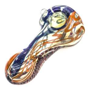Fumed Glass Spoon Pipe w/ Marbles | Weed Bowls For Sale |Free NZ Shipping