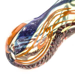 Fumed Glass Spoon Pipe w/ Marbles | Weed Bowls For Sale |Free NZ Shipping