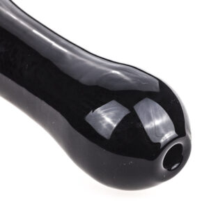 Totem Theme Black Glass Pipe For Sale | Best Smoke Shop |Free NZ Shipping