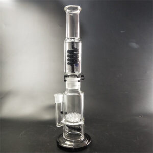 16" Detachable Triple Percolator Glass Bong For Sale | Free NZ Shipping